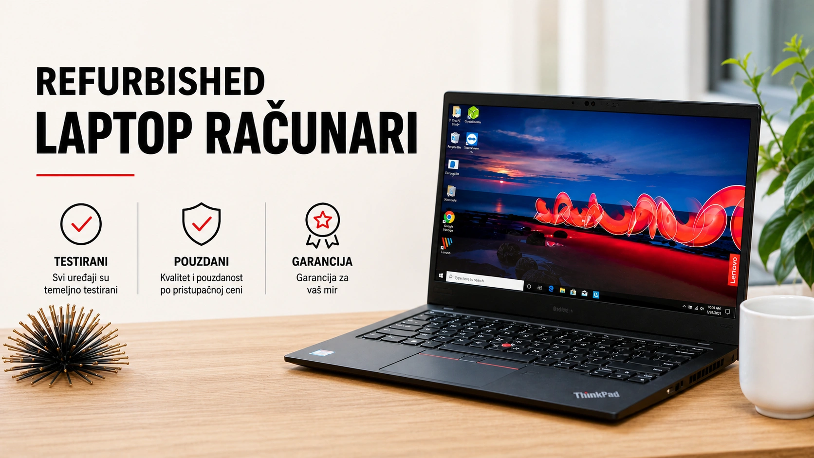 Refurbished laptop računari